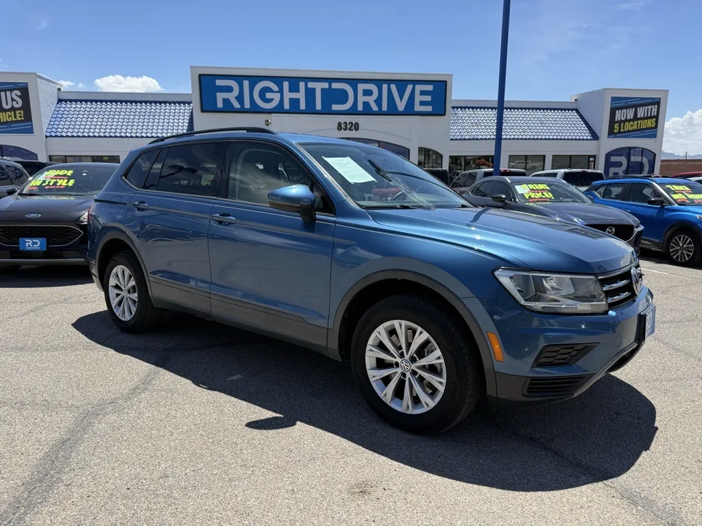 Blue 2020 Volkswagen Tiguan 2.0T S for sale in El Paso, TX