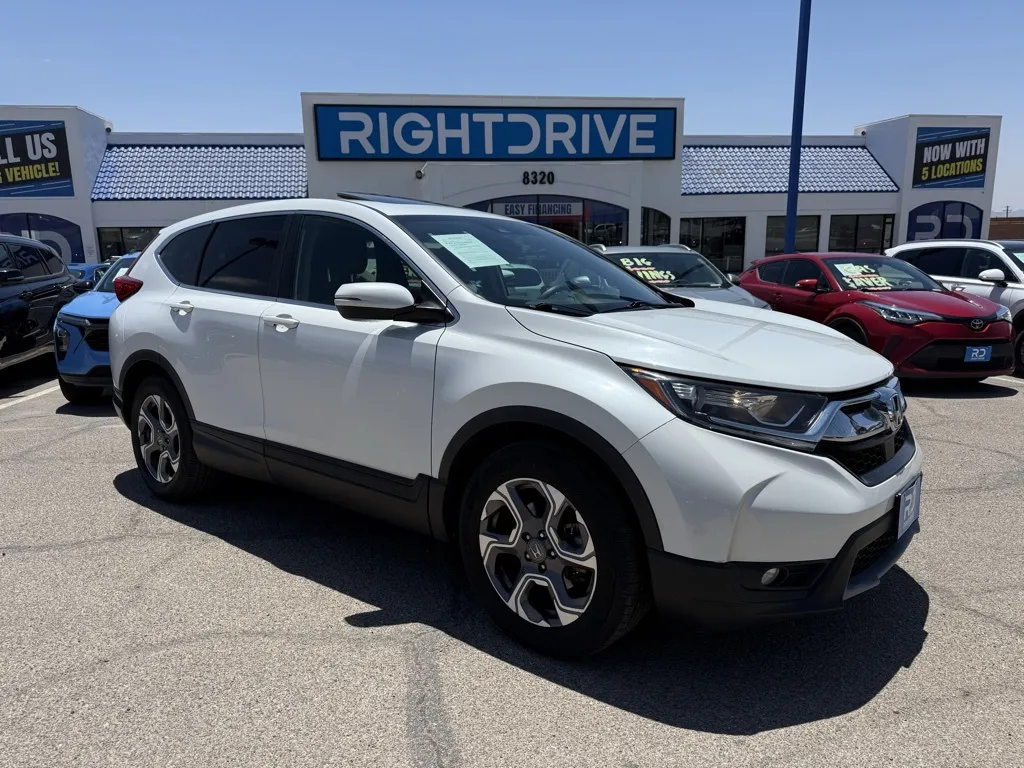White 2019 Honda CR-V EX for sale in El Paso, TX