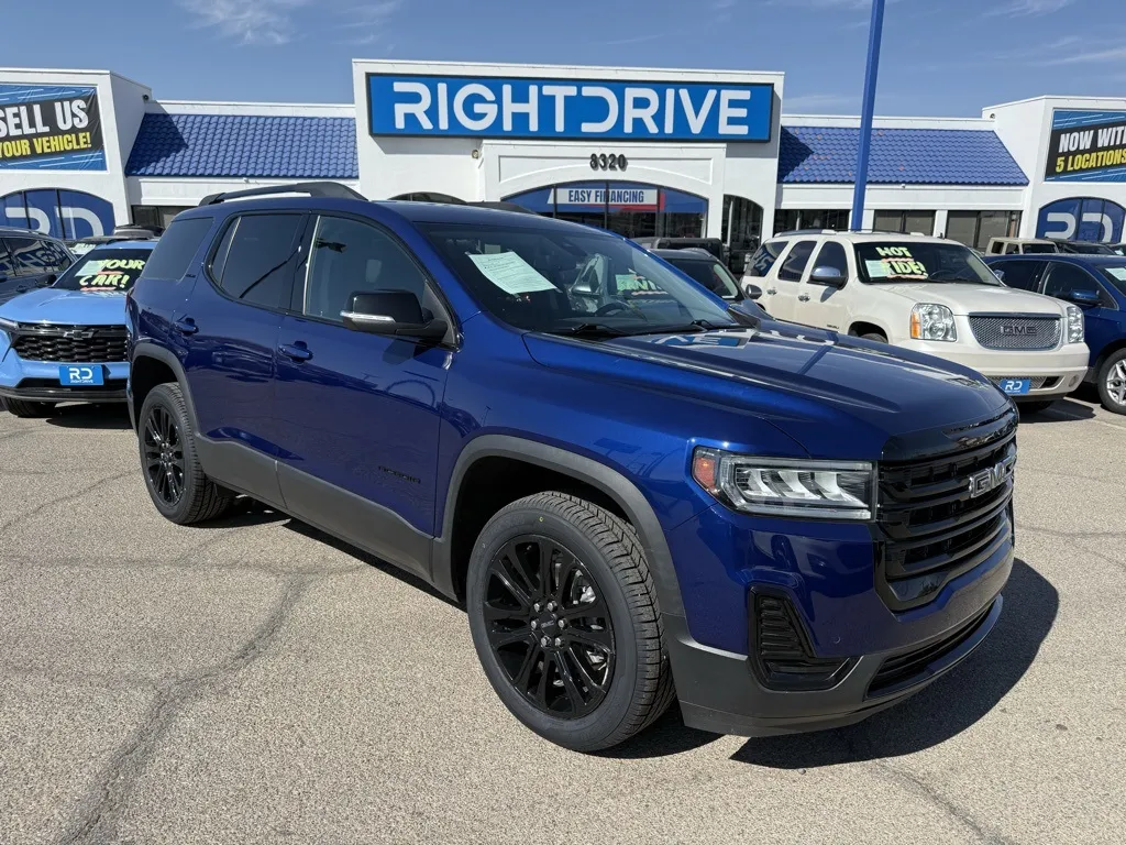 Blue 2023 GMC Acadia SLE for sale in El Paso, TX