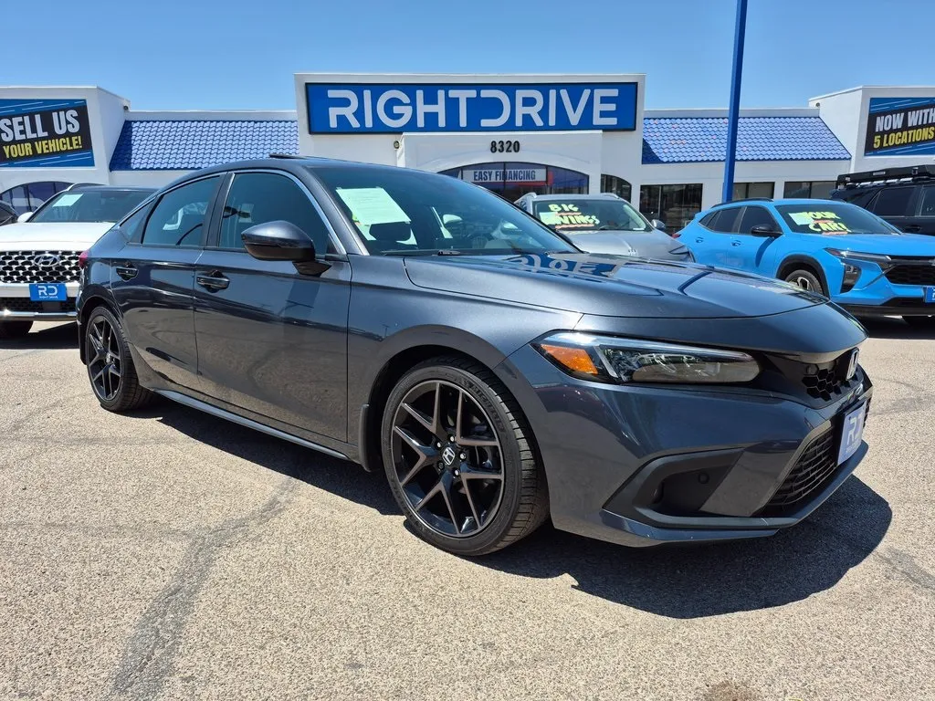 Gray 2023 Honda Civic Sport Touring for sale in El Paso, TX
