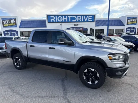 Silver 2022 Ram 1500 Rebel for sale in El Paso, TX