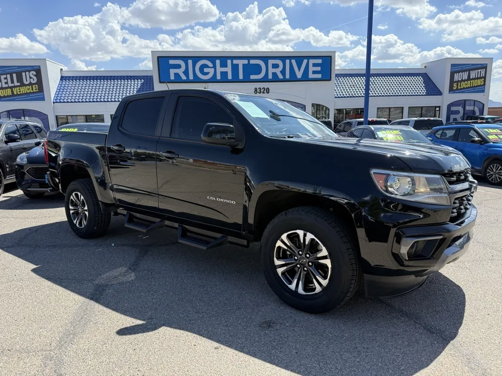Black 2022 Chevrolet Colorado Z71 for sale in El Paso, TX