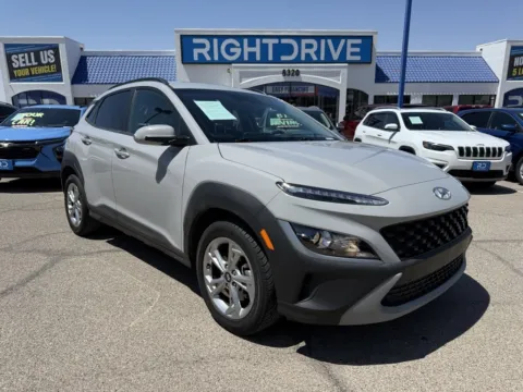 Silver 2023 Hyundai Kona SEL for sale in El Paso, TX