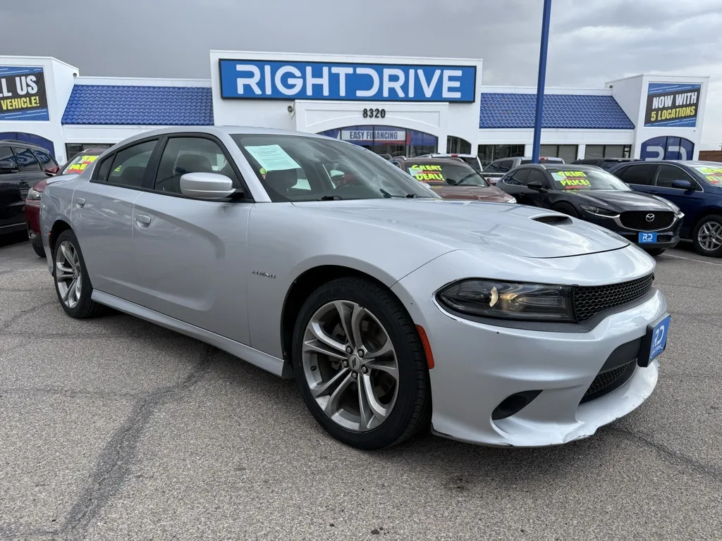 Gray 2021 Dodge Charger R/T for sale in El Paso, TX
