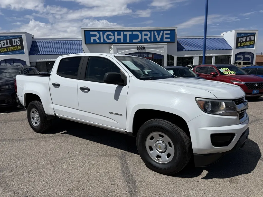 White 2020 Chevrolet Colorado Work Truck for sale in El Paso, TX