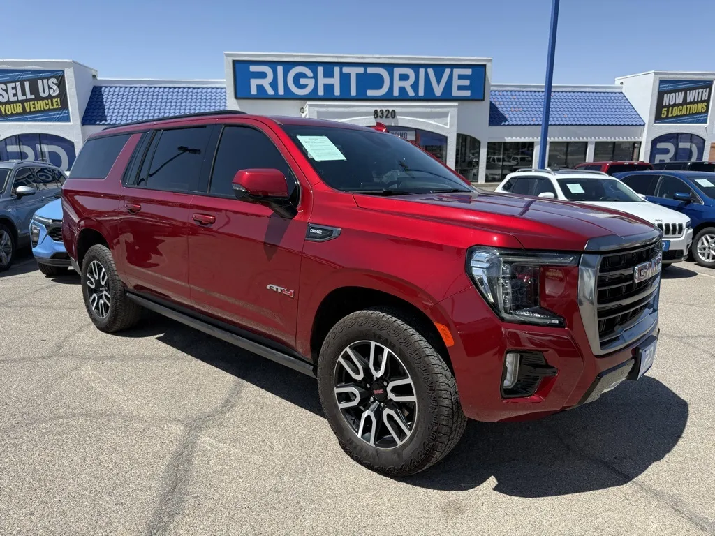 Red 2024 GMC Yukon XL AT4 for sale in El Paso, TX