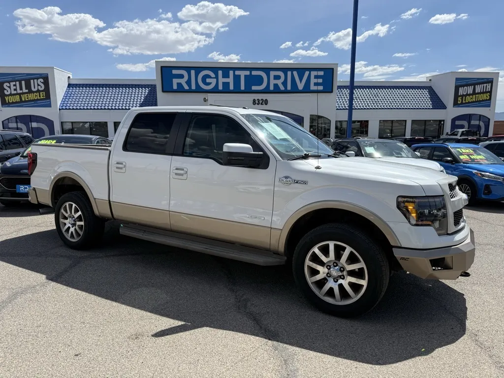 White 2013 Ford F-150 King Ranch for sale in El Paso, TX