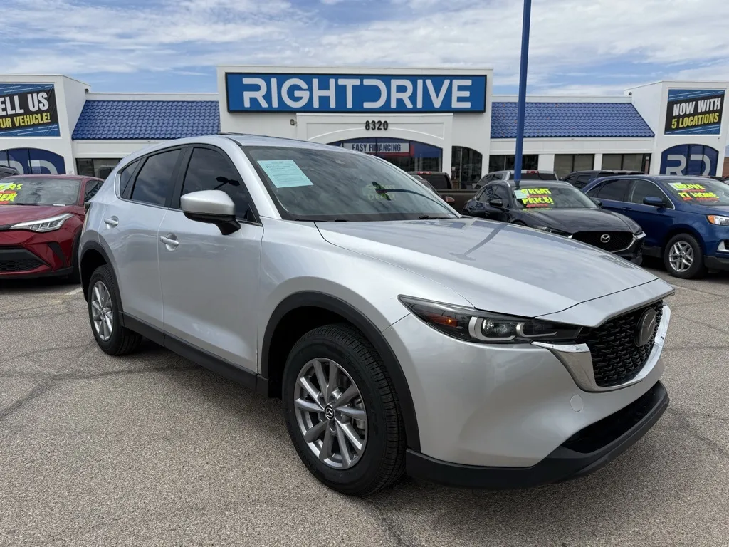 White 2023 Mazda CX-5 2.5 S Preferred Package for sale in El Paso, TX