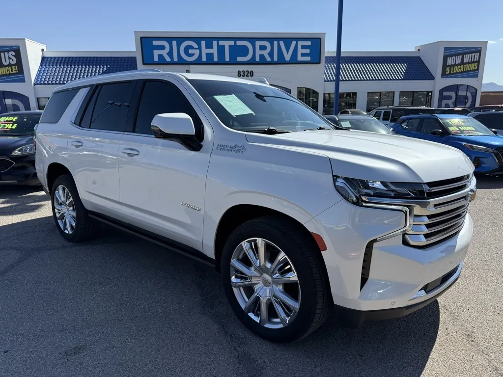White 2022 Chevrolet Tahoe High Country for sale in El Paso, TX