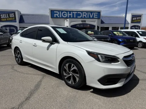 White 2020 Subaru Legacy Premium for sale in El Paso, TX