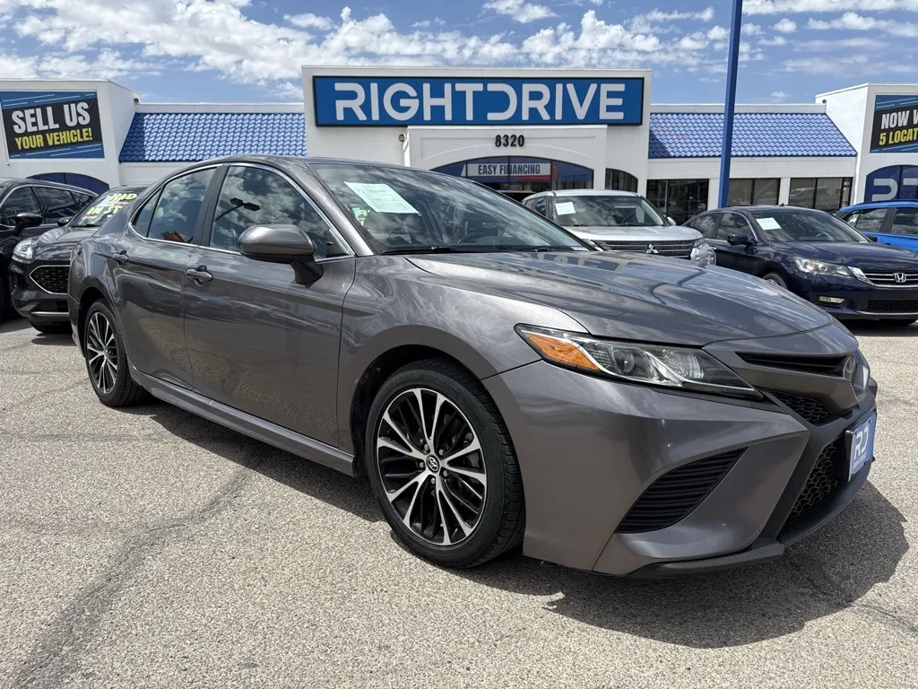 Gray 2019 Toyota Camry SE for sale in El Paso, TX