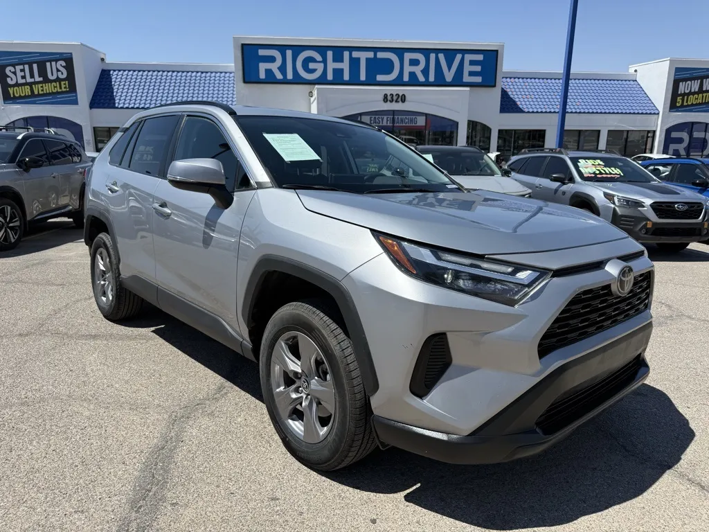 Silver 2024 Toyota RAV4 XLE for sale in El Paso, TX