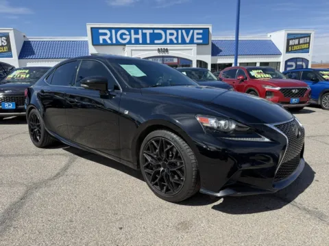 Black 2016 Lexus IS 350 for sale in El Paso, TX
