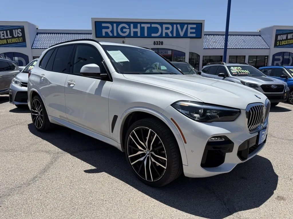 White 2019 BMW X5 xDrive40i for sale in El Paso, TX