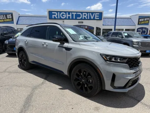 Gray 2022 Kia Sorento SX for sale in El Paso, TX