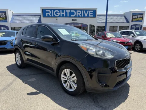 Black 2018 Kia Sportage LX for sale in El Paso, TX