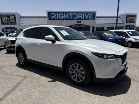 White 2023 Mazda CX-5 2.5 S Preferred Package for sale in El Paso, TX