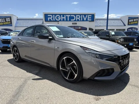 Silver 2023 Hyundai Elantra N Line for sale in El Paso, TX