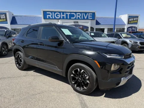 Black 2023 Chevrolet TrailBlazer LT for sale in El Paso, TX
