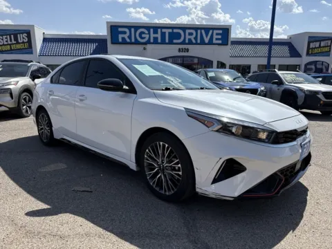 White 2023 Kia Forte GT-Line for sale in El Paso, TX