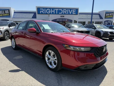 Red 2023 Honda Accord LX for sale in El Paso, TX