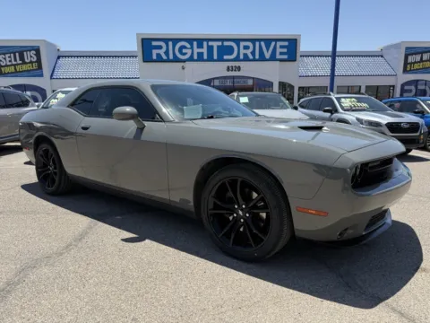 Gray 2017 Dodge Challenger SXT for sale in El Paso, TX