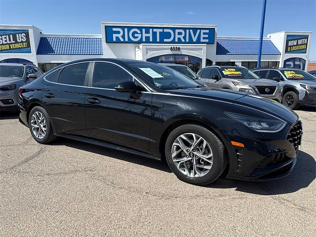Black 2023 Hyundai Sonata SEL for sale in El Paso, TX
