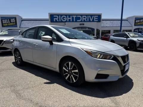 Silver 2020 Nissan Versa 1.6 SV for sale in El Paso, TX