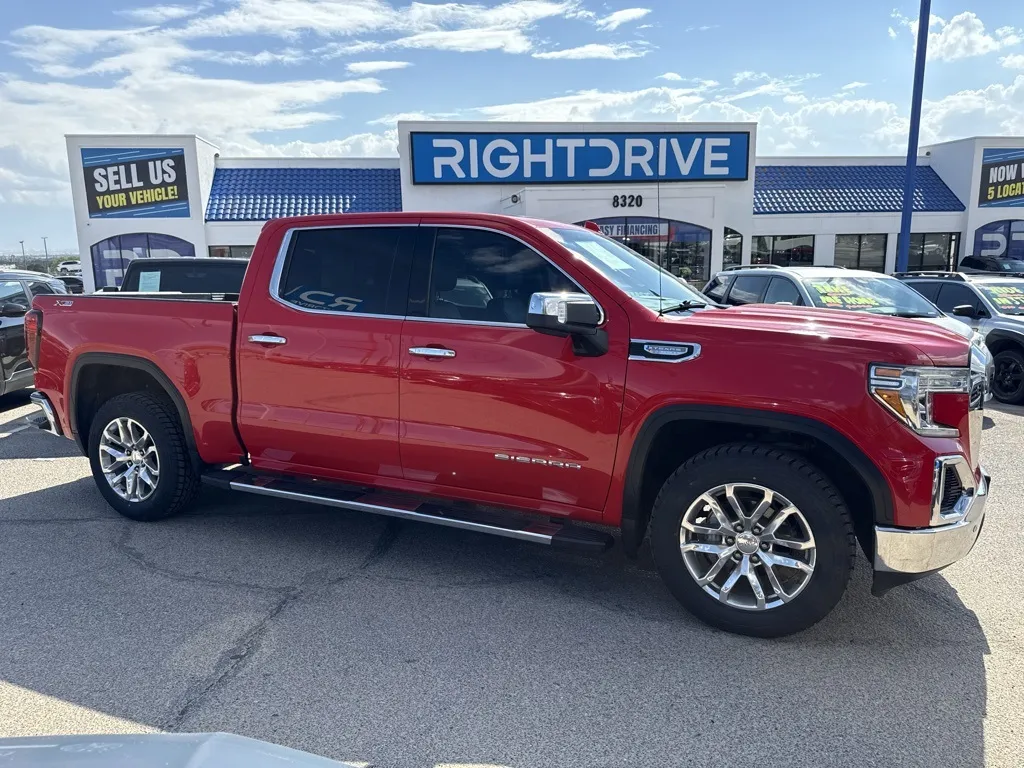 Red 2021 GMC Sierra 1500 SLT for sale in El Paso, TX