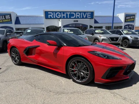 Red 2024 Chevrolet Corvette Stingray for sale in El Paso, TX