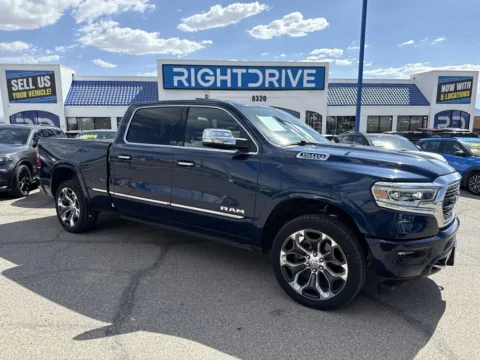 Blue 2021 Ram 1500 Limited for sale in El Paso, TX