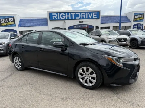 Black 2022 Toyota Corolla LE for sale in El Paso, TX