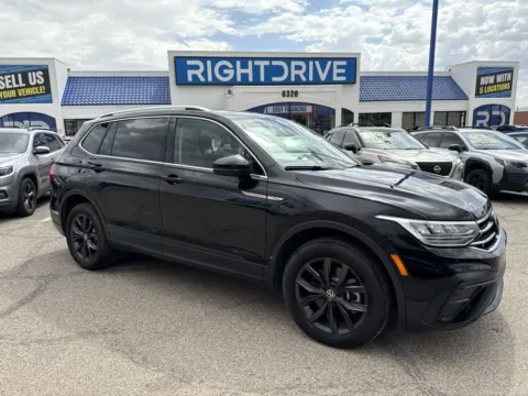 Black 2024 Volkswagen Tiguan 2.0T SE for sale in El Paso, TX