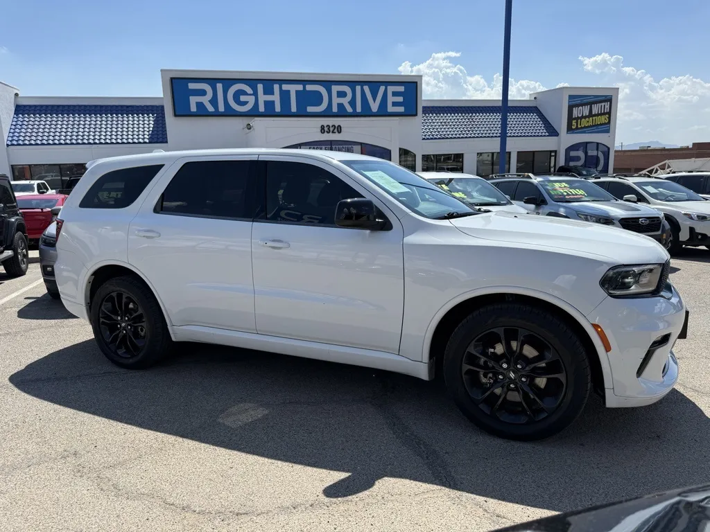 White 2021 Dodge Durango SXT Plus for sale in El Paso, TX