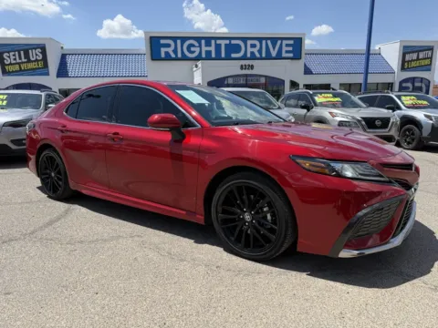 Red 2021 Toyota Camry XSE for sale in El Paso, TX