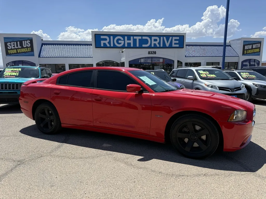 Red 2014 Dodge Charger R/T for sale in El Paso, TX