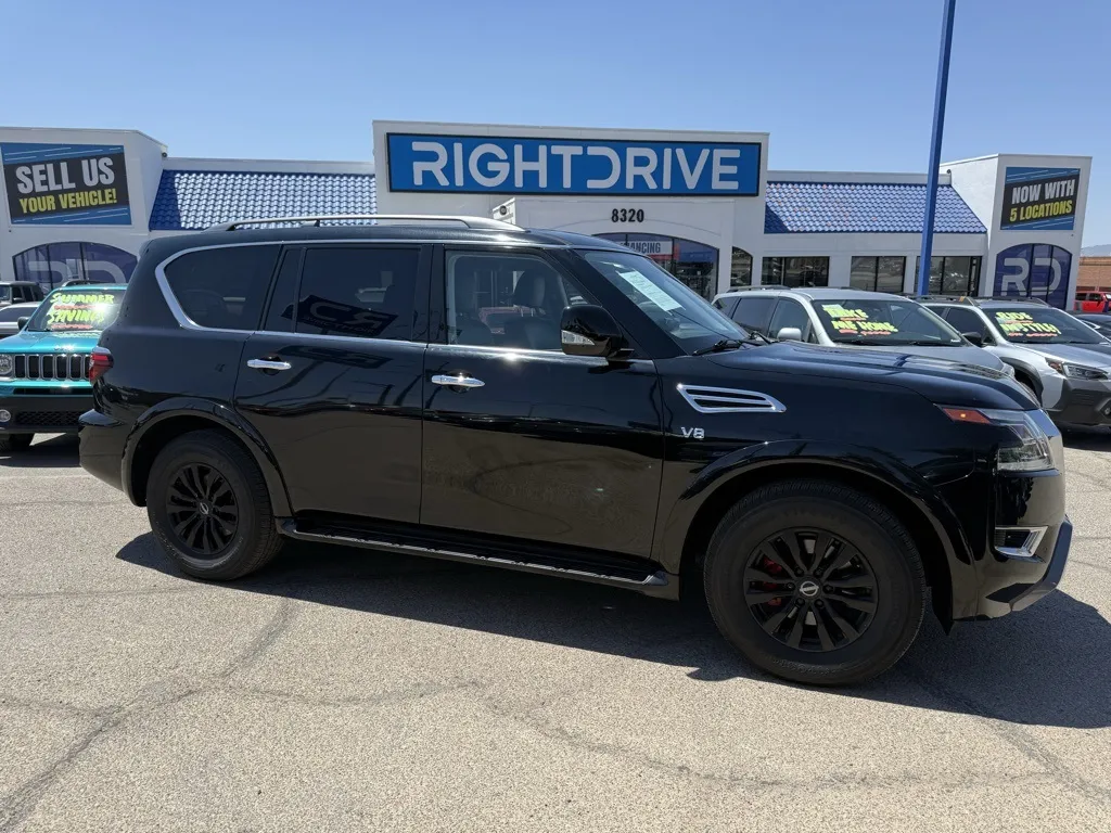 Black 2021 Nissan Armada SV for sale in El Paso, TX
