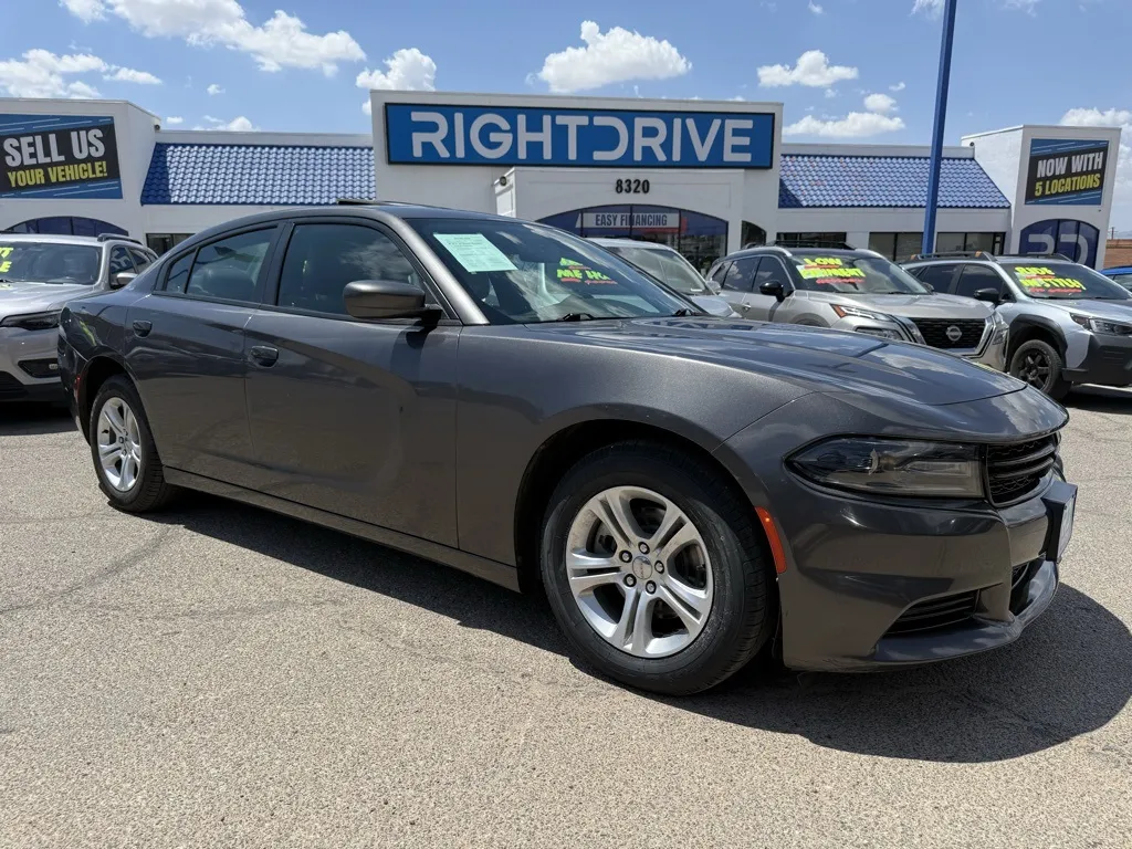 Gray 2021 Dodge Charger SXT for sale in El Paso, TX