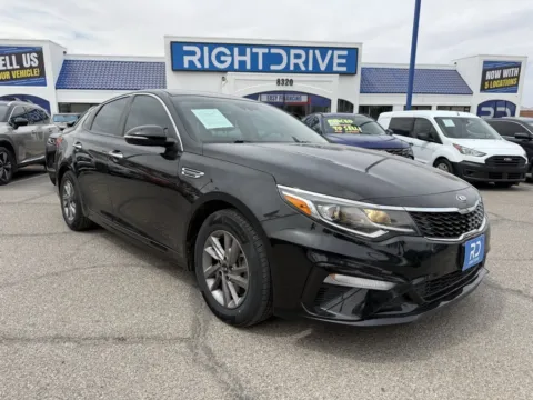 Black 2020 Kia Optima LX for sale in El Paso, TX