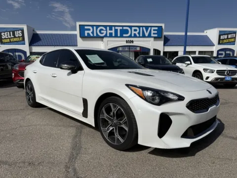 White 2020 Kia Stinger GT-Line for sale in El Paso, TX