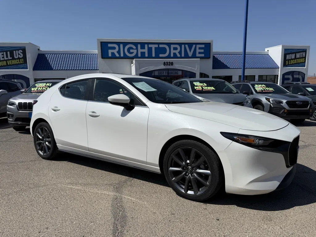 White 2023 Mazda Mazda3 2.5 S Preferred Package for sale in El Paso, TX