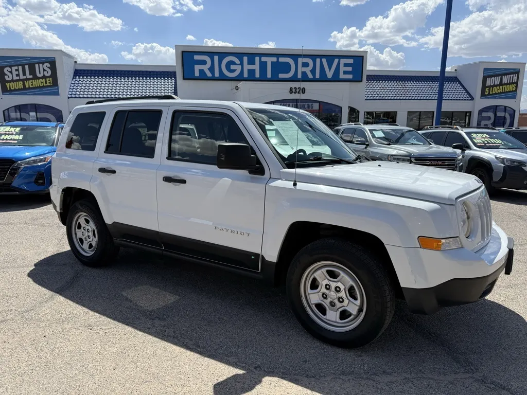 White 2015 Jeep Patriot Sport for sale in El Paso, TX