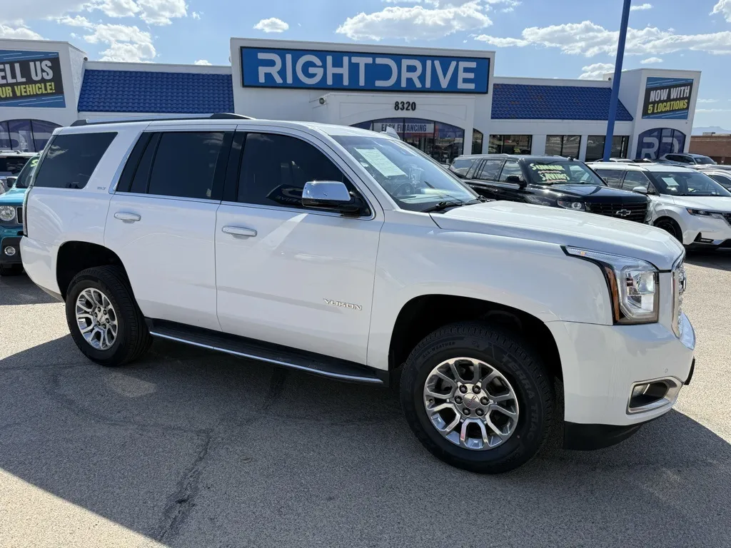 White 2019 GMC Yukon SLT for sale in El Paso, TX