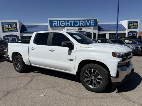 White 2020 Chevrolet Silverado 1500 LT for sale in El Paso, TX