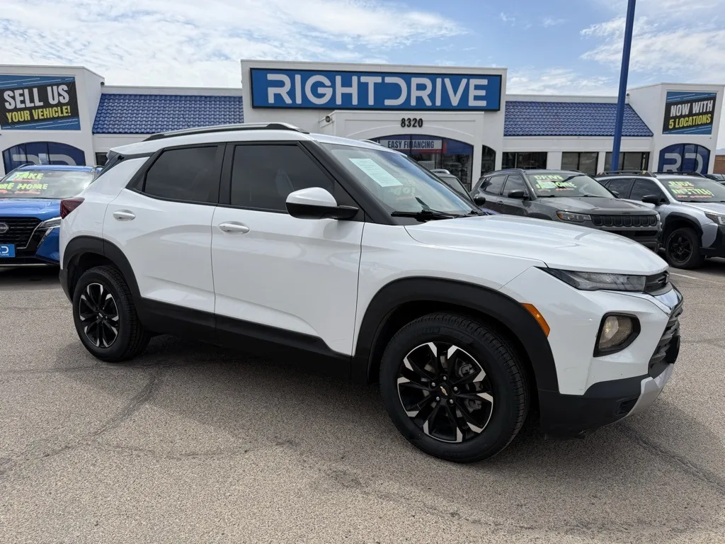 White 2023 Chevrolet TrailBlazer LT for sale in El Paso, TX