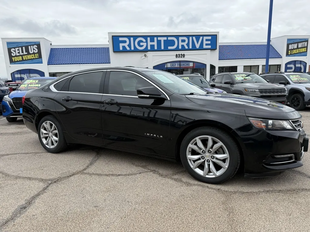 Black 2020 Chevrolet Impala LT for sale in El Paso, TX