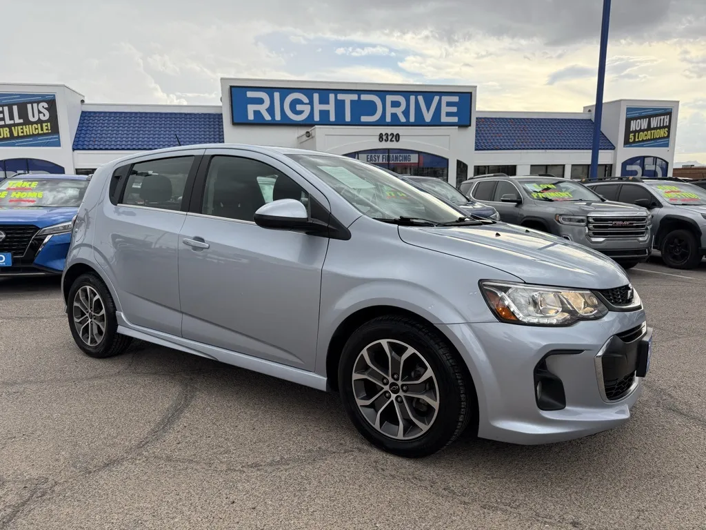 Blue 2018 Chevrolet Sonic LT for sale in El Paso, TX