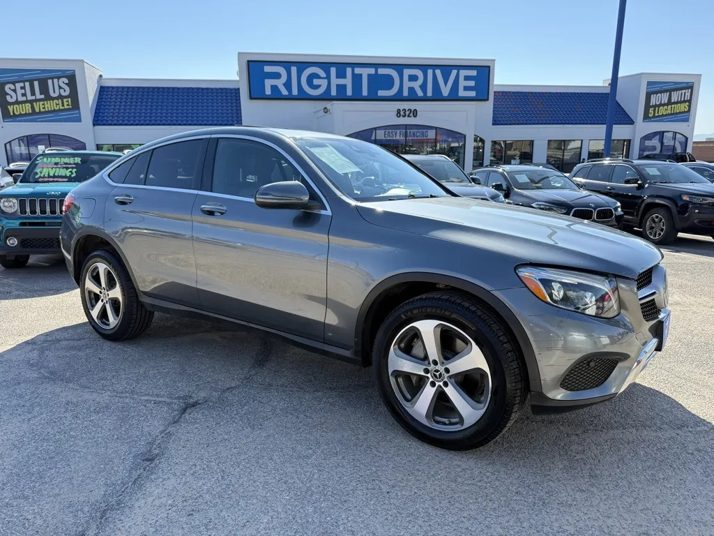 Gray 2019 Mercedes-Benz GLC 300 Coupe for sale in El Paso, TX