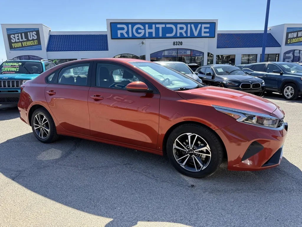 Orange 2023 Kia Forte LXS for sale in El Paso, TX