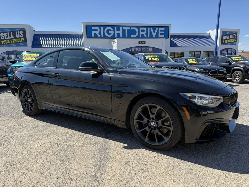 Black 2019 BMW 4 Series 430i xDrive for sale in El Paso, TX